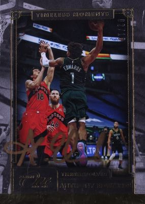 2020 One and One #TML-AED Timeless Moments Autographs - Gold /10