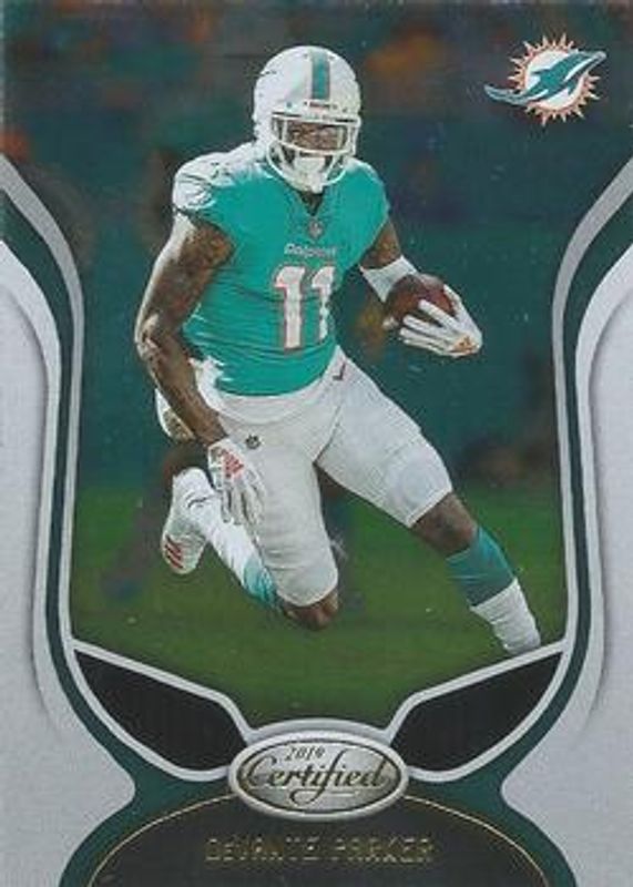 DeVante Parker 2019 Certified #7 Base RAW