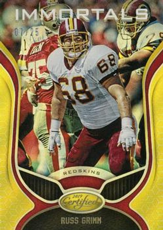 2019 Certified #125 Mirror Gold /25