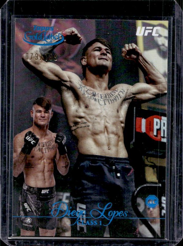 2024 Topps Gold Label UFC #89 Class 1 - Blue /199
