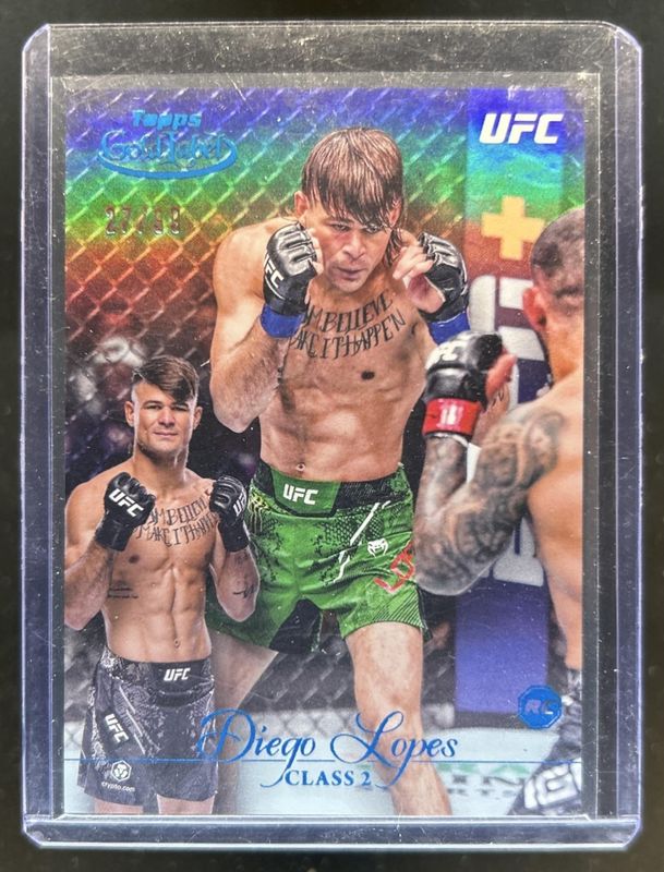 2024 Topps Gold Label UFC #89 Class 2 - Blue /99