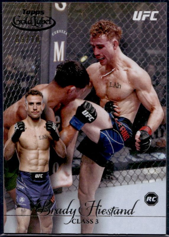 2024 Topps Gold Label UFC #32 Class 3 - Black /10