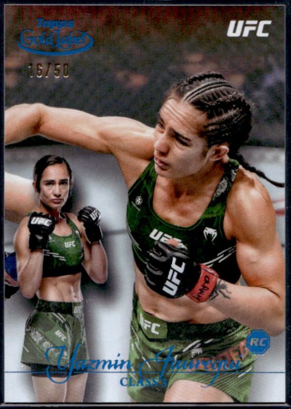 2024 Topps Gold Label UFC #12 Class 3 - Blue /50