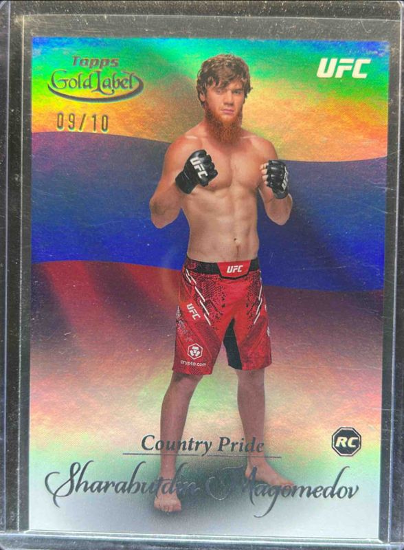 2024 Topps Gold Label UFC #CP-10 Country Pride - Black /10