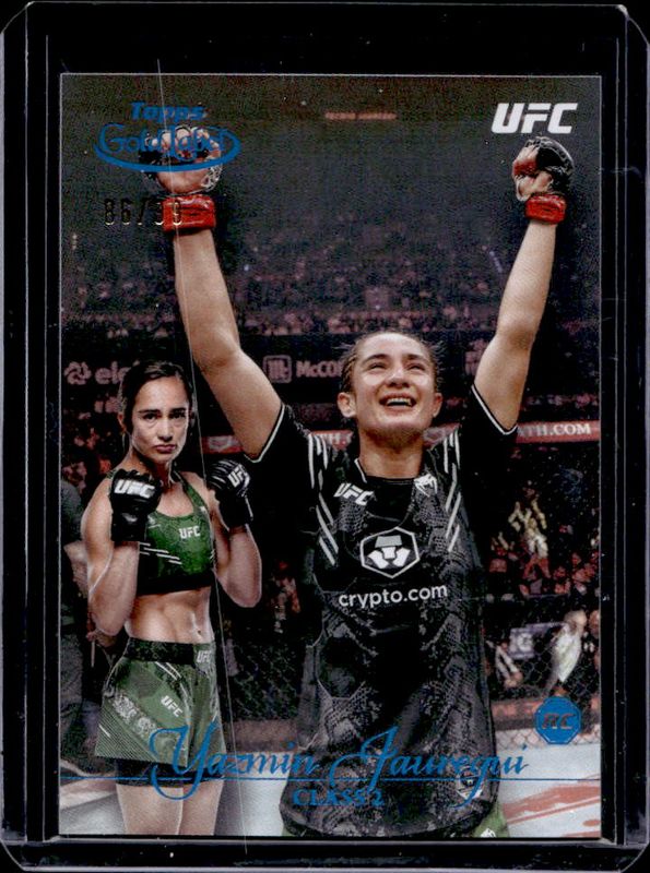 2024 Topps Gold Label UFC #12 Class 2 - Blue /99
