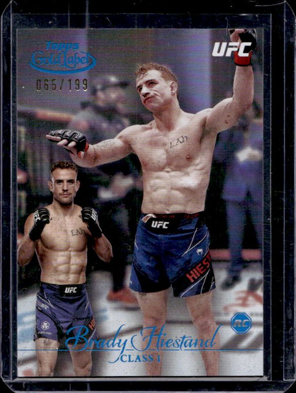 2024 Topps Gold Label UFC #32 Class 1 - Blue /199