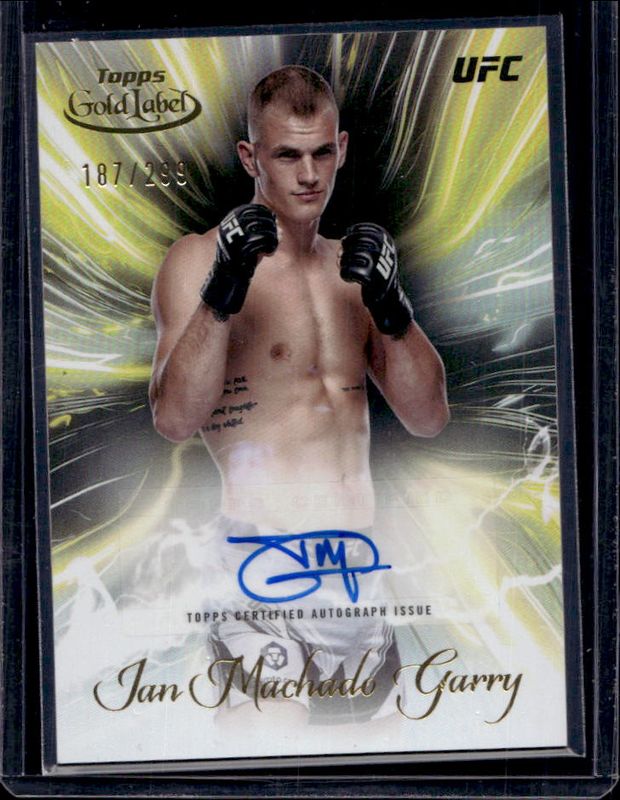 Ian Machado Garry 2024 Topps Gold Label UFC #SGS-IMG Surging