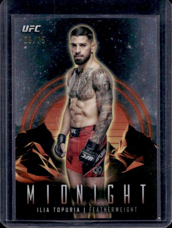 2024 Topps Midnight UFC #82 Dusk /75