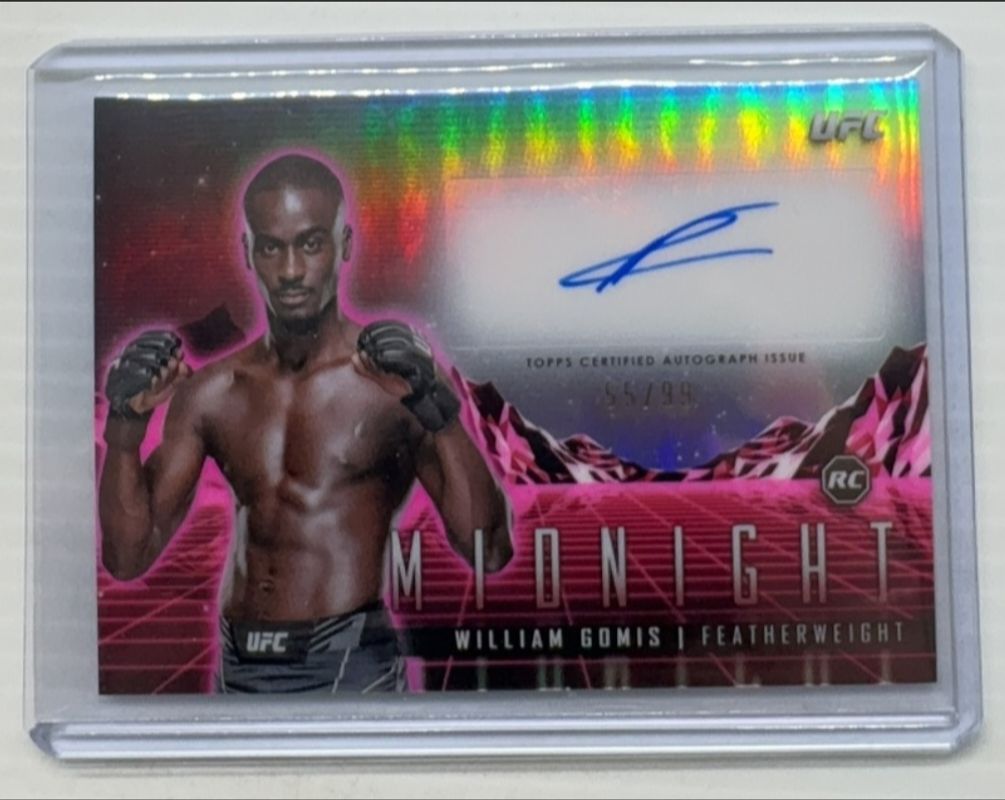 2024 Topps Midnight UFC #HS-WGS Horizon Signatures - Twilight /99