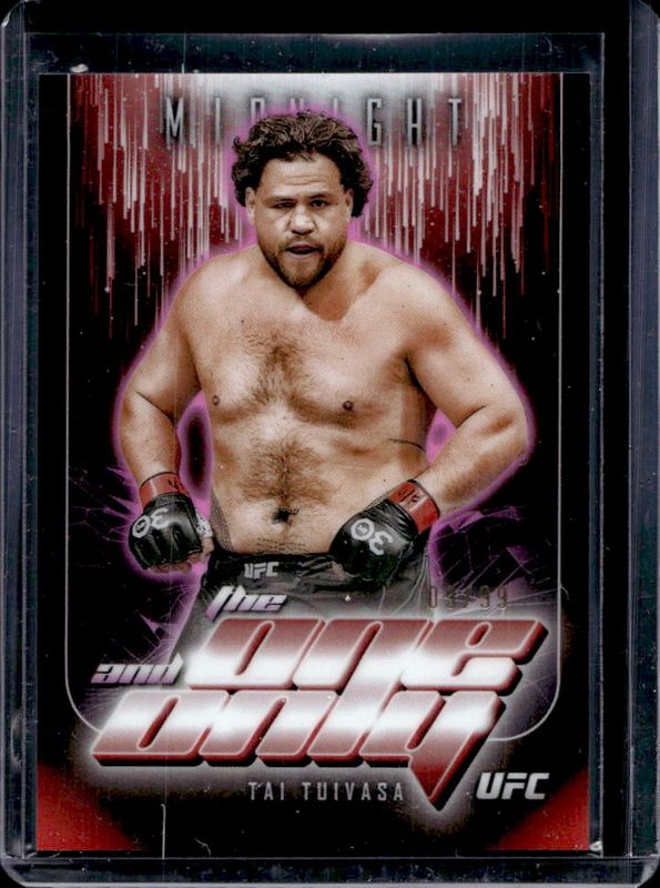 2024 Topps Midnight UFC #TO-9 The One & Only - Twilight /99