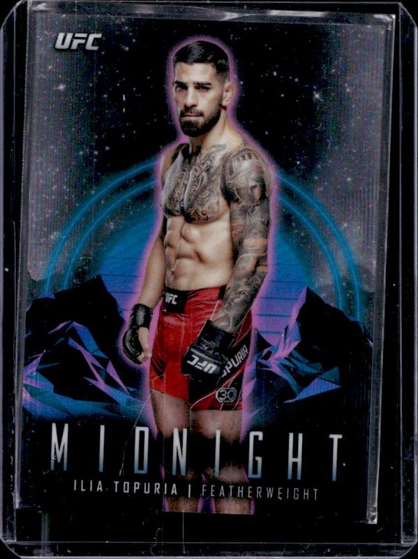 2024 Topps Midnight UFC #82 Promos
