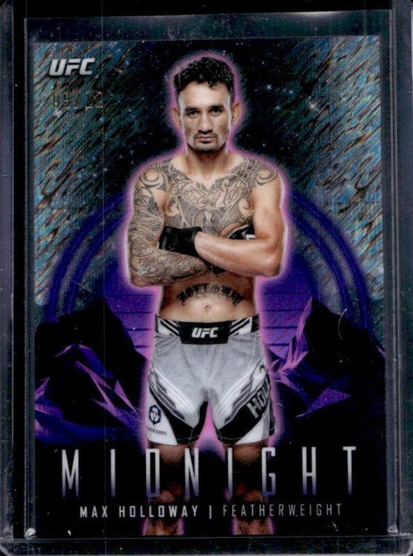 2024 Topps Midnight UFC #77 Midnight /12