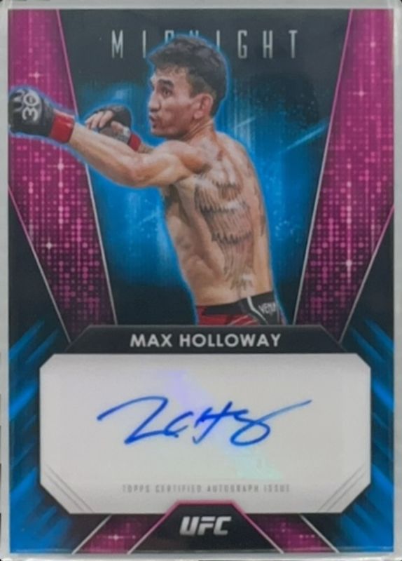 2024 Topps Midnight UFC #GG-MHY Glimmer Graphs