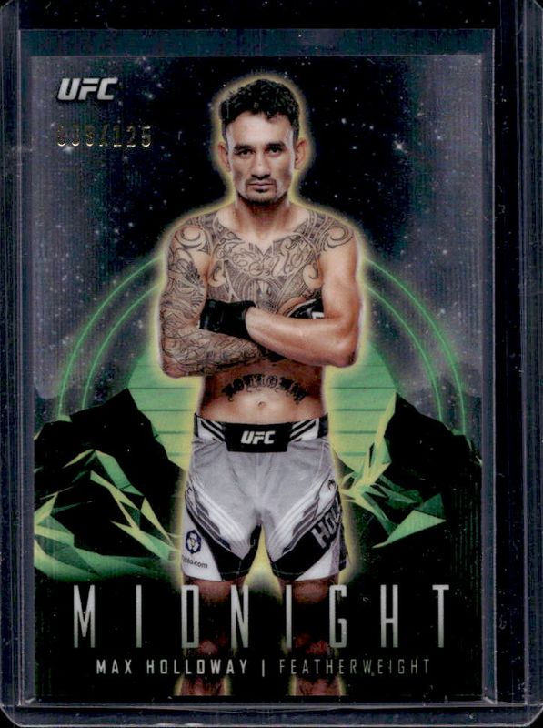 2024 Topps Midnight UFC #77 Morning /125