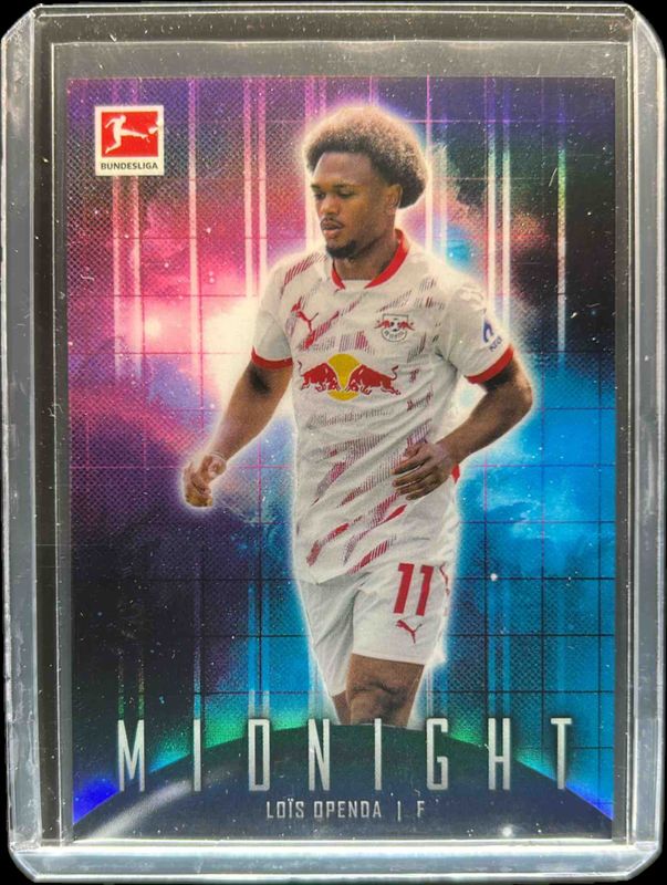 Lois Openda 2024 Topps Bundesliga Midnight #51 Base RAW
