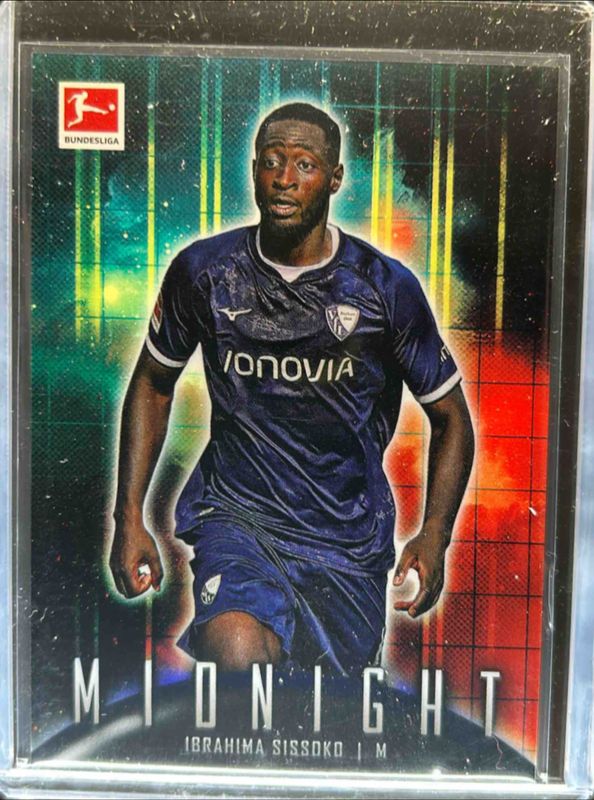 Ibrahima Sissoko 2024 Topps Bundesliga Midnight #9 Zodiac RAW