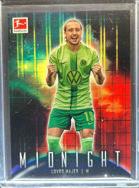 Lovro Majer 2024 Topps Bundesliga Midnight #96 Zodiac RAW