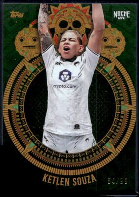 2024 Topps Noche UFC #18 Green /99