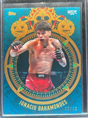 2024 Topps Noche UFC #12 Blue /49