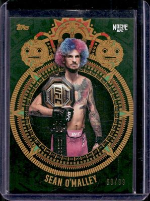 2024 Topps Noche UFC #19 Green /99