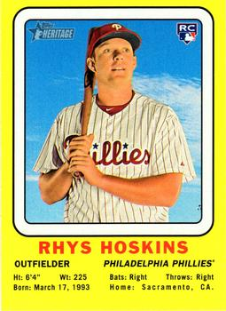 Rhys Hoskins Baseball Cards Price Guide - Sports Card Investor