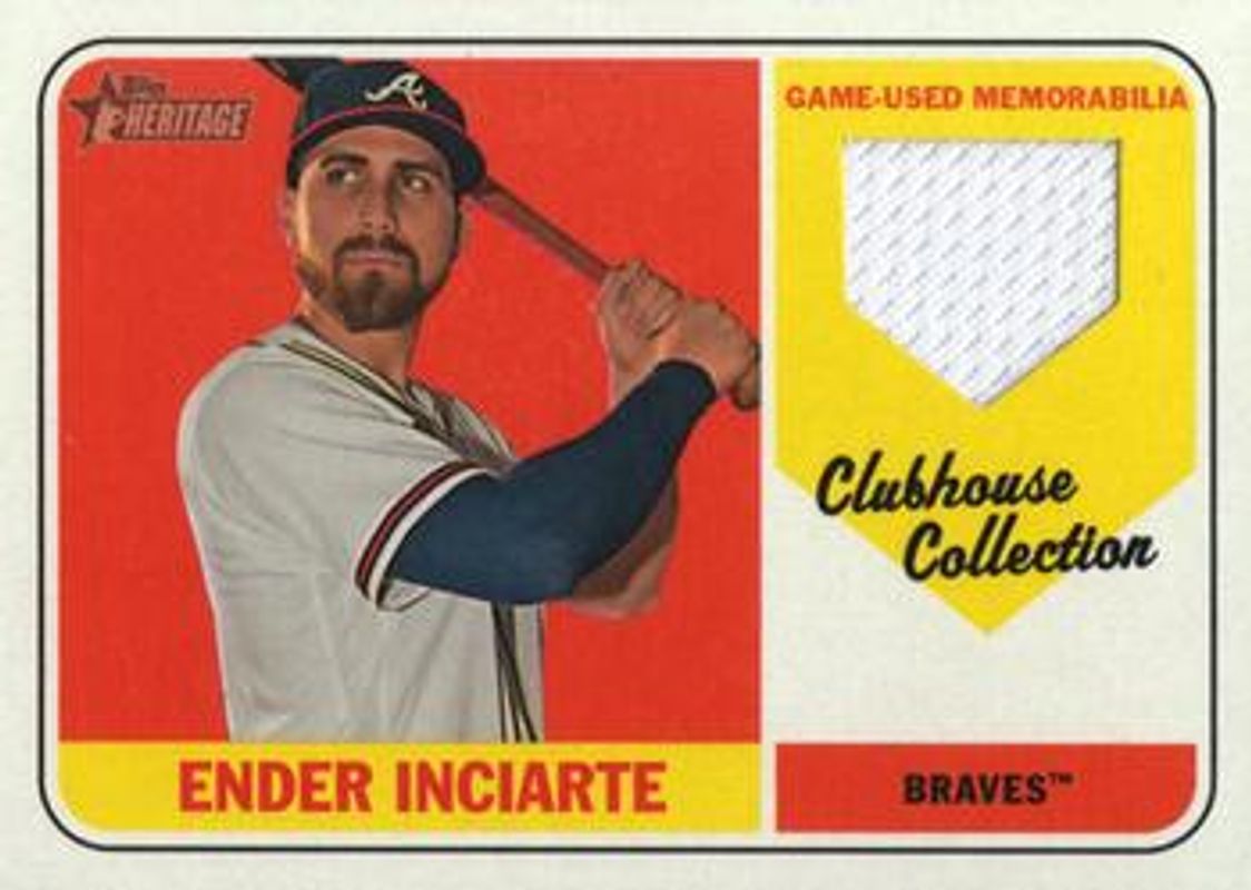 2018 Topps Heritage #CCR-EI Clubhouse Collection Relics High Number