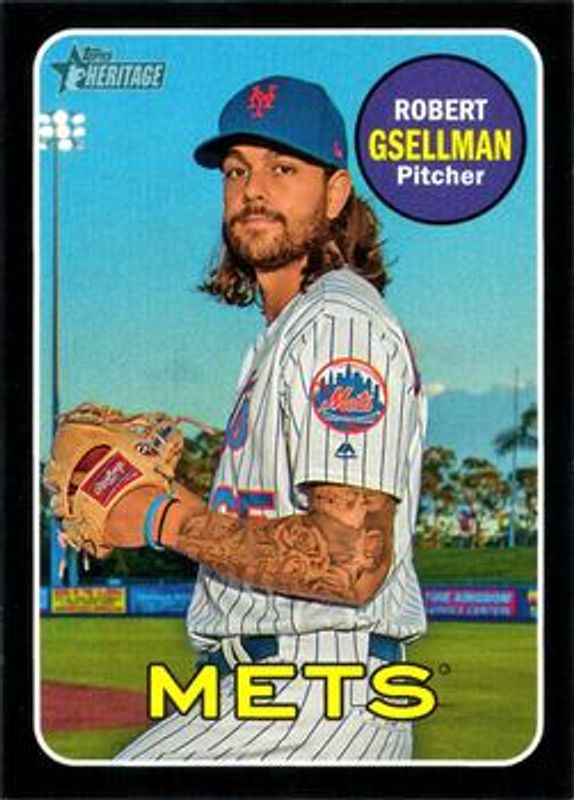 2018 Topps Heritage #631 Black Border