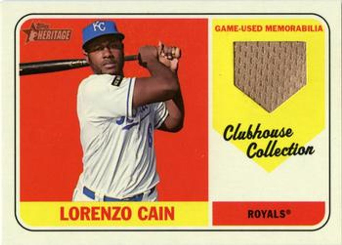 2018 Topps Heritage #CCR-LC Clubhouse Collection Relics