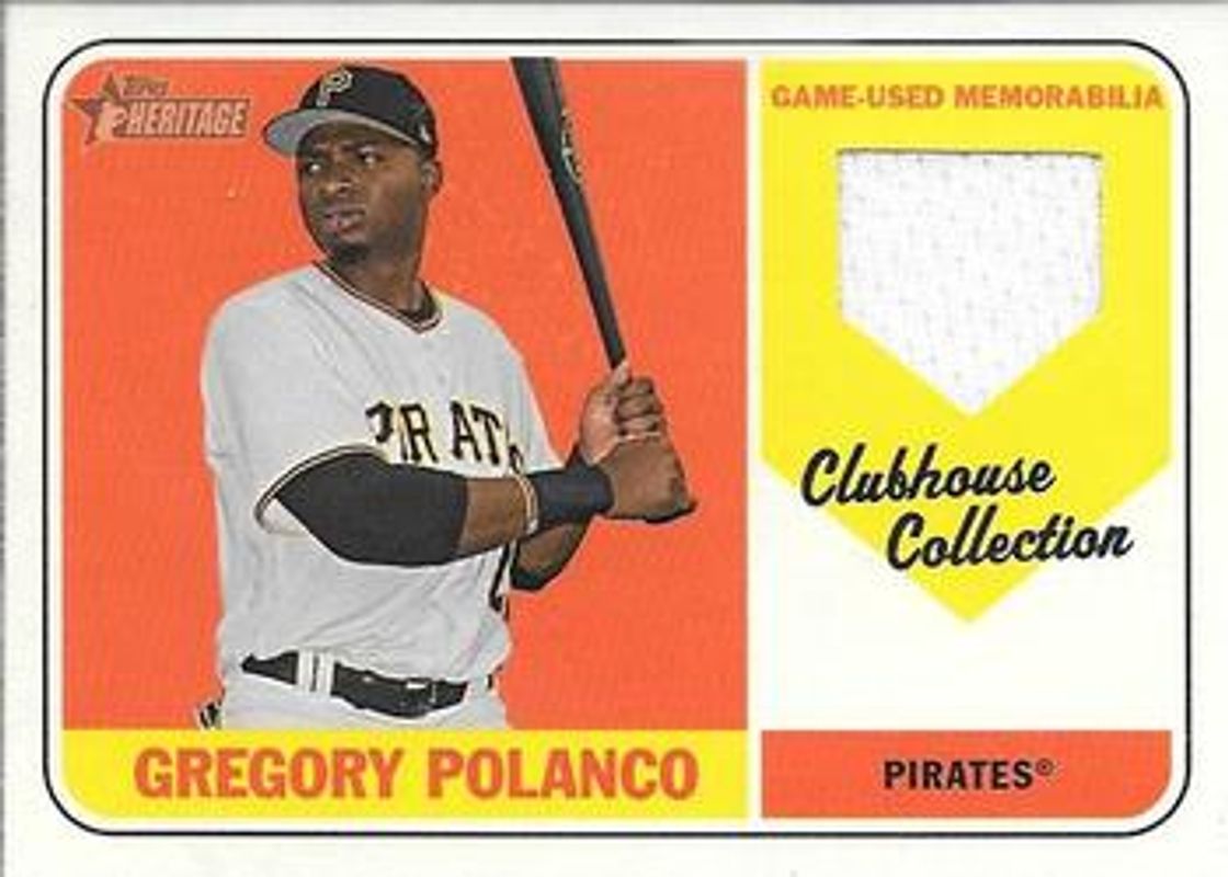 2018 Topps Heritage #CCR-GP Clubhouse Collection Relics