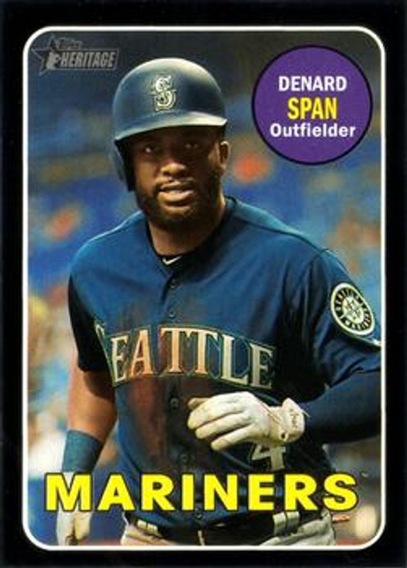 2018 Topps Heritage #618 Black Border