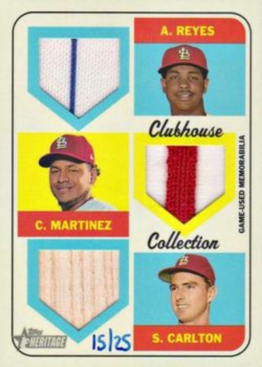 Alex Reyes / Carlos Martinez / Steve Carlton Baseball Cards Price Guide ...