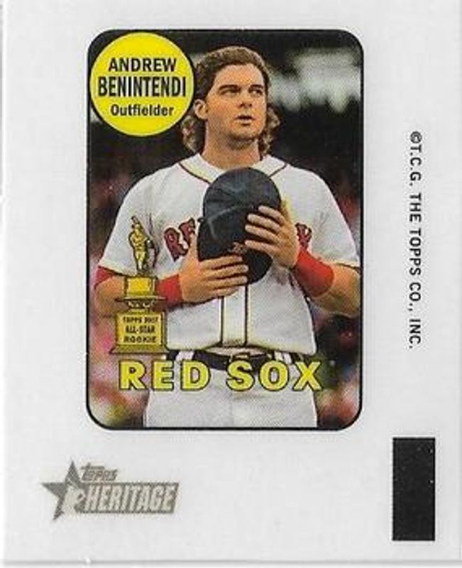 2018 Topps Heritage #13 1969 Topps Decals