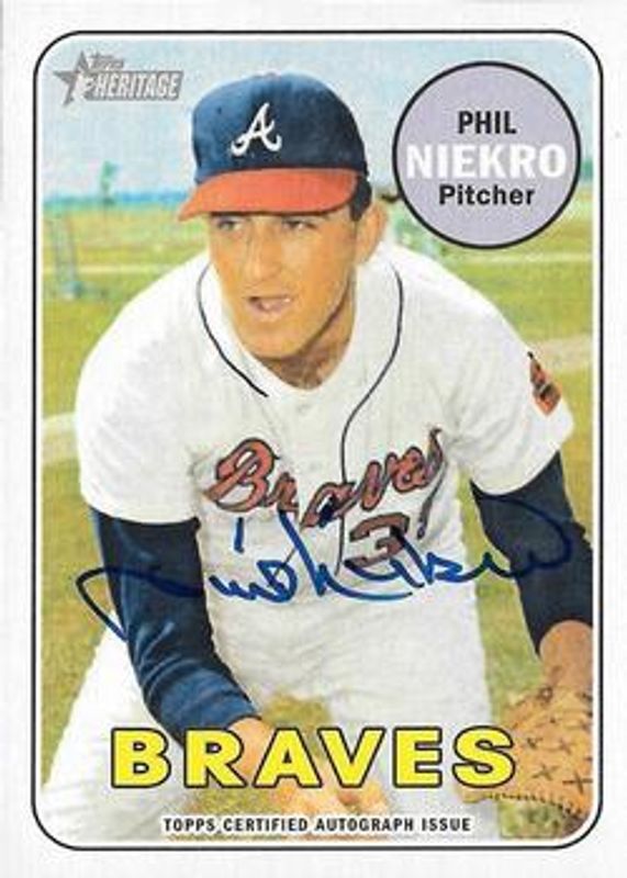 2018 Topps Heritage #ROA-PN Real One Autographs High Number