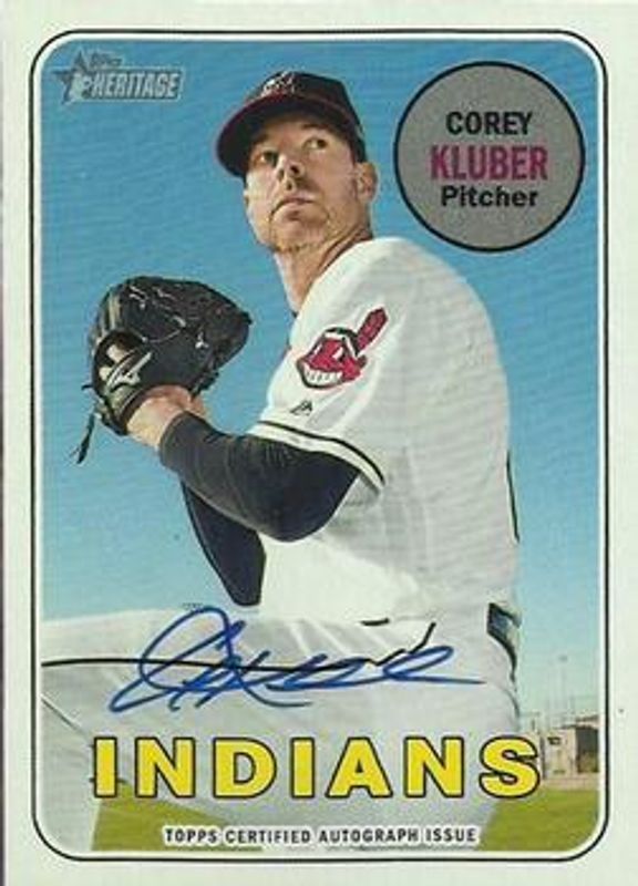 2018 Topps Heritage #ROA-CK Real One Autographs High Number