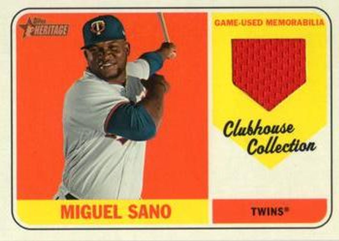 2018 Topps Heritage #CCR-MS Clubhouse Collection Relics