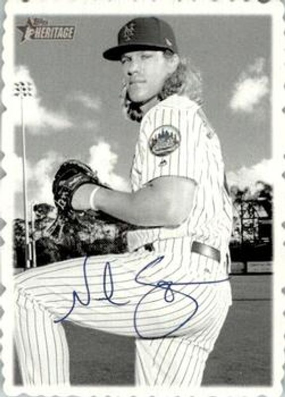 2018 Topps Heritage #10 1969 Topps Deckle High Number