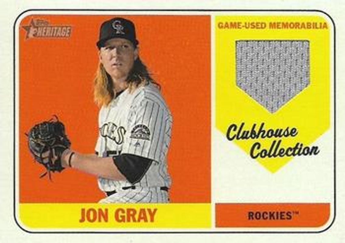 2018 Topps Heritage #CCR-JG Clubhouse Collection Relics