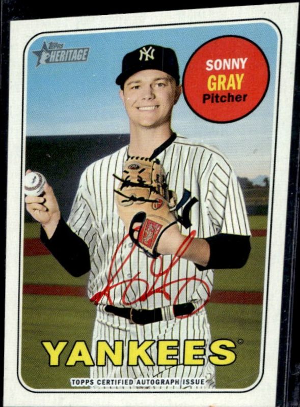 2018 Topps Heritage #ROA-SG Real One Autographs High Number