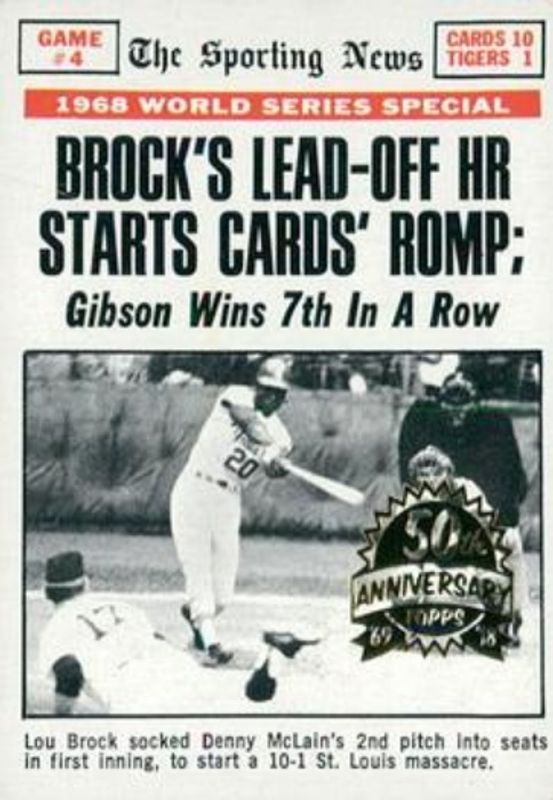 2018 Topps Heritage #165 50th Anniversary Buybacks