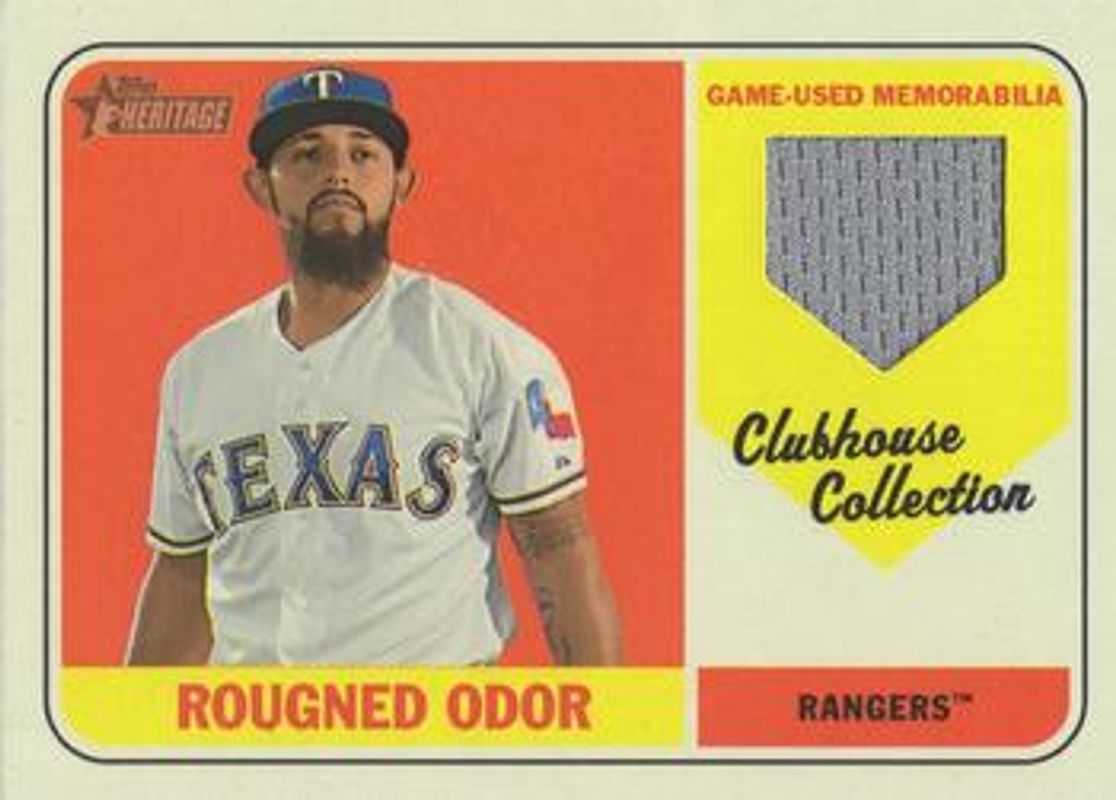 2018 Topps Heritage #CCR-RO Clubhouse Collection Relics