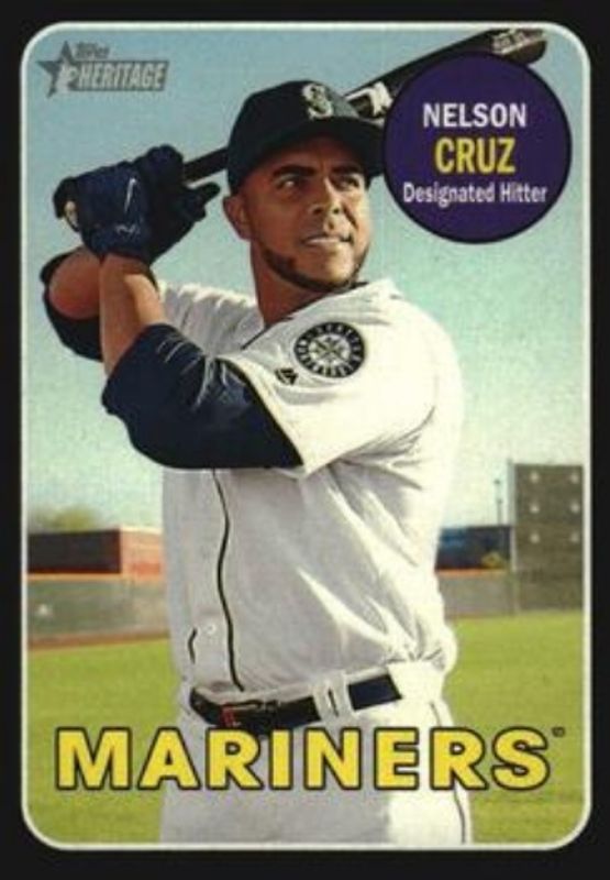 2018 Topps Heritage #322 Black Border