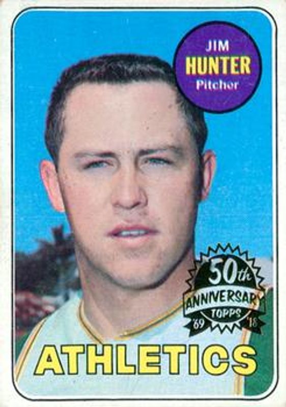 2018 Topps Heritage #235 50th Anniversary Buybacks