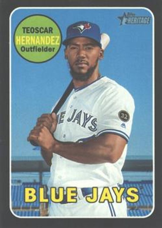 2018 Topps Heritage #564 Black Border