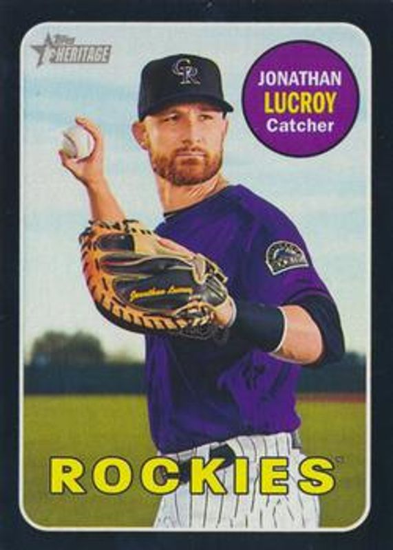 2018 Topps Heritage #96 Black Border