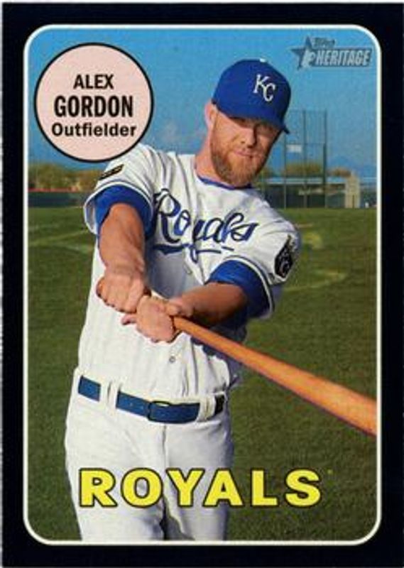 2018 Topps Heritage #386 Black Border