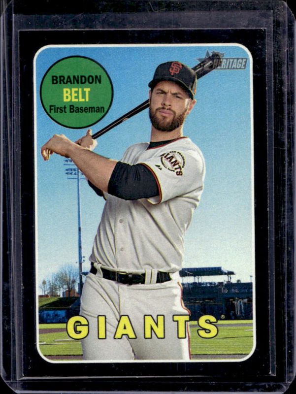 2018 Topps Heritage #319 Black Border