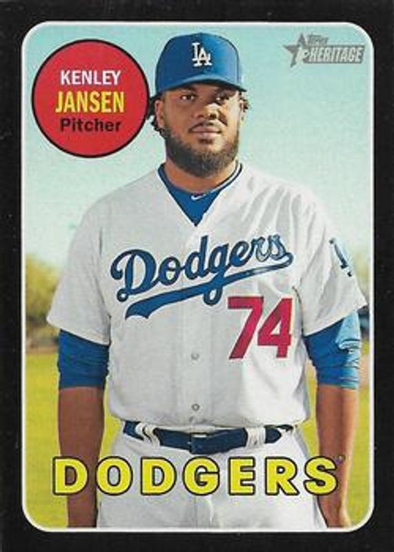 2018 Topps Heritage #424 Black Border