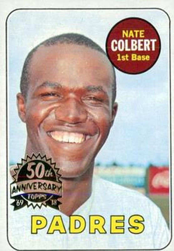 2018 Topps Heritage #408 50th Anniversary Buybacks