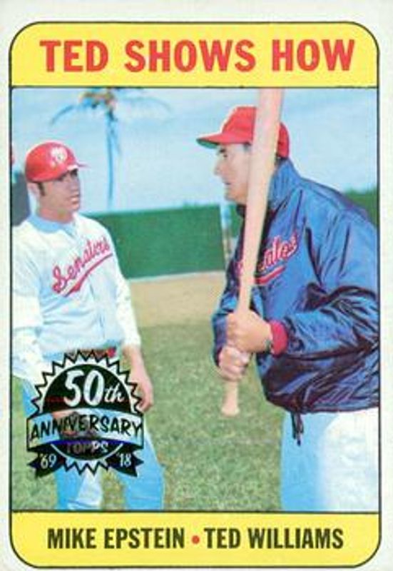 2018 Topps Heritage #539 50th Anniversary Buybacks