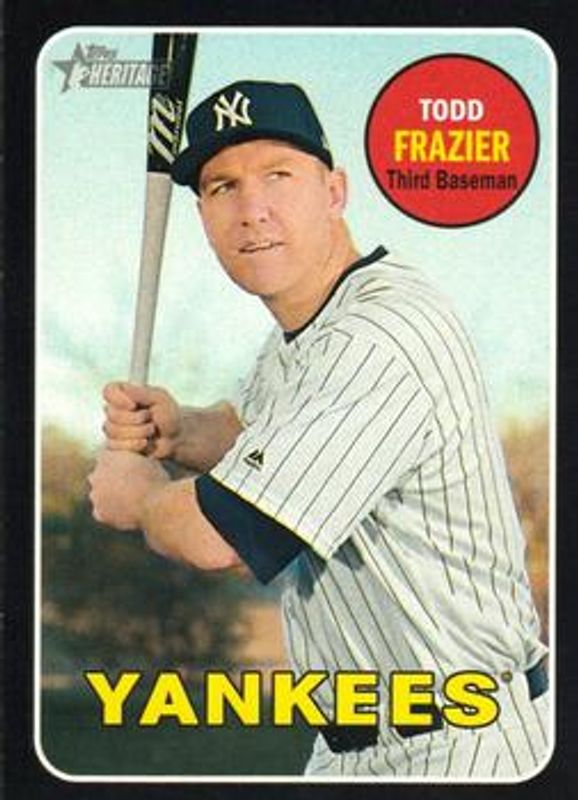 2018 Topps Heritage #413 Black Border